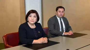 Gafarova ve Simonyan Cenevre'de Bir Araya Geldi