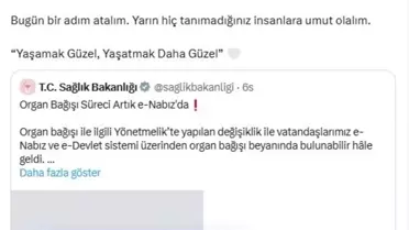 Organ Bağışı Artık Daha Kolay!