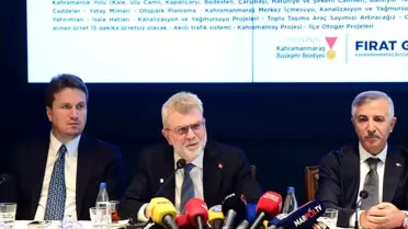 Kahramanmaraş'ta 20 Milyar TL'lik Altyapı Seferberliği Başladı