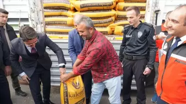 Beşiri'de Çiftçilere Mercimek Tohumu Desteği