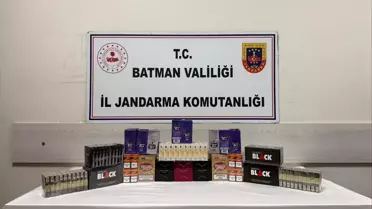 Hasankeyf'te Kaçakçılık Operasyonu