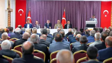 Bayburt'ta Köy Hizmetleri Toplantısı