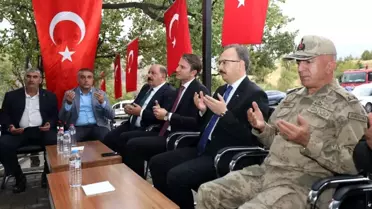 Derince Köyü'nde Şehitler Anıldı