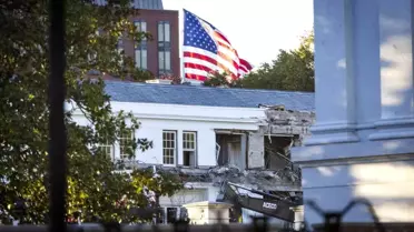Beyaz Saray'a Yeni Balo Salonu İnşaatı Başladı
