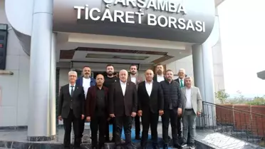Çarşambaspor'dan Ticaret Borsası'na Ziyaret