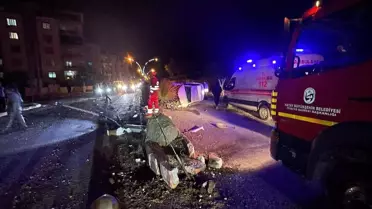 Hatay'da Otomobil Kaza Yaptı: Sürücü Yaralı