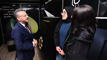 Vali Aksoy'dan Narko Tırı Ziyareti