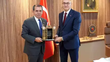 Dursun Özbek'ten Başsavcı Duman'a Ziyaret