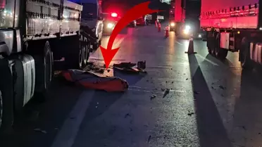 Genç şoför lastik değiştirirken tırın altında kalarak can verdi