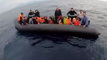 Çeşme ve Menderes'te 52 Düzensiz Göçmen Yakalandı