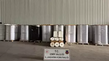 Menderes'te Kaçak Sigara Operasyonu