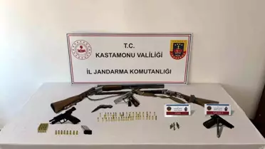 Kastamonu'da Jandarmadan Silah Operasyonu