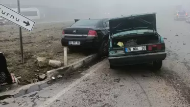 Mudurnu'da Trafik Kazası: 1 Bebek ile 4 Yaralı