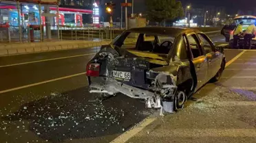 Alkollü Sürücü Trafik Kazasına Neden Oldu