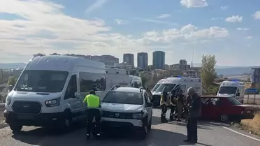 Kırıkkale'de Trafik Kazası: 4 Yaralı