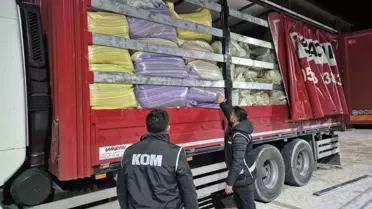 Kırşehir'de 5 Ton Kaçak Tütün Ele Geçirildi
