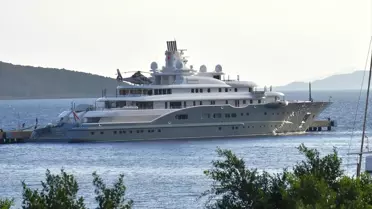 Dünyanın En Büyük Yatlarından Biri Bodrum'da