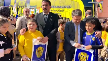 MKE Ankaragücü'nden Çocuklara Spor Sevgisi Aşılayan Etkinlik