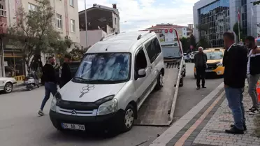 Ünye'de Trafik Kazası: 1 Yaralı