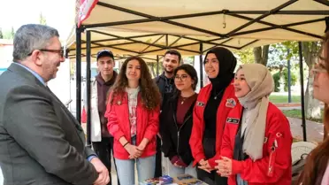 Rektör Kaplancıklı, Öğrencilerle Buluştu