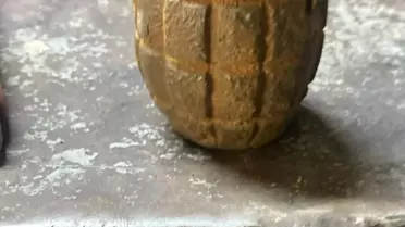 Tire'de Çocuk El Bombası Buldu