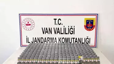Başkale'de 1470 Paket Kaçak Sigara Ele Geçirildi
