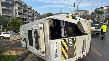 Söke'de Minibüs Çarpışması: 6 Yaralı