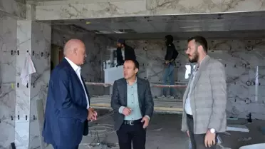 Babadağ'da Sosyal Tesis İnşaatı Hızla Devam Ediyor