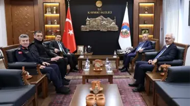 Bakan Yardımcısı Aktaş'tan Vali Çiçek'e Ziyaret