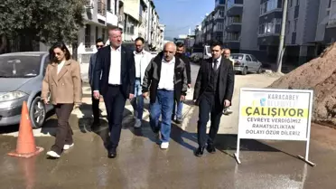 Karacabey'de Kaldırım ve Asfalt Yenileme Çalışmaları Başladı