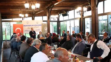 Talas Belediyesi'nden Muhtarlar Günü Buluşması