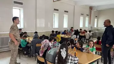 Gercüş'te Öğrencilere Jandarma Eğitimi