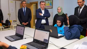 Vali Eldivan BİLSEM'i Ziyaret Etti