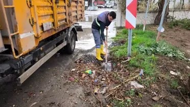 Bodrum'da Sağanak Yağmur Turistlere Engel Olmadı