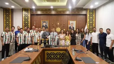 Cizre Kaymakamı Sporcuları Ağırladı