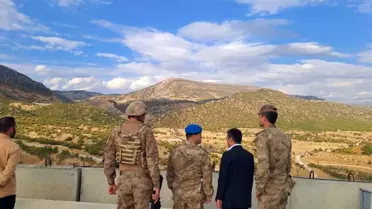 Dicle Kaymakamı Mustafa Atış'tan Mehmetçiğe Moral Ziyareti