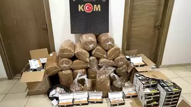 Didim'de Kaçak Tütün ve Alkol Operasyonu
