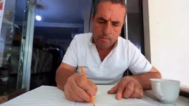 Fuat Aydın, Ehliyet İçin Okuma Yazma Öğreniyor