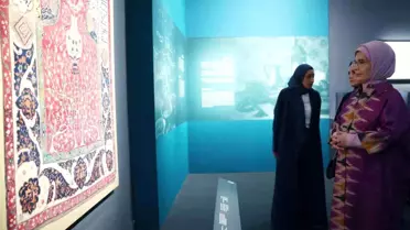Emine Erdoğan, Katar'da İslam Eserleri Müzesi'ni ziyaret etti