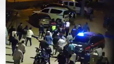 4 saat süren operasyon ilçeyi ayağa kaldırdı! Çatışma çıktı, polis vuruldu