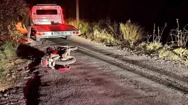 Alkollü Sürücü Motosikletten Yaralandı