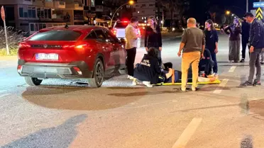 Gazipaşa'da Motosiklet Kazası: Sürücü Yaralı