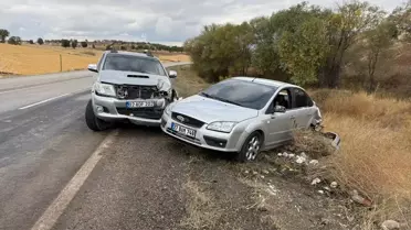 Gölbaşı'nda Trafik Kazası: 2 Yaralı