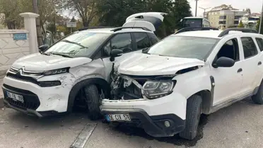 Karaman'da Trafik Kazası: 1 Yaralı