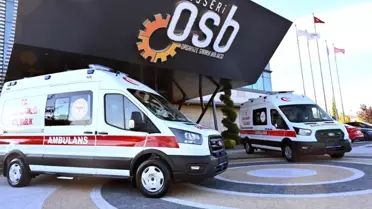 Kayseri OSB 2 Yeni Ambulans Aldı