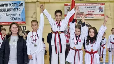 Körfez Gençlerbirliği Tekvando Balkan Kupası'nda 3 Şampiyonluk Kazandı