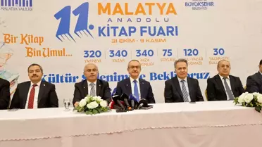 Malatya Kitap Fuarı Başlıyor