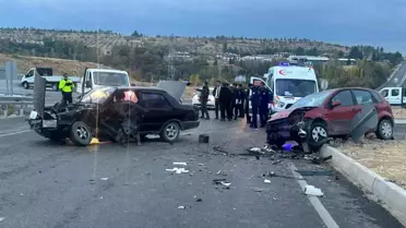 Malatya'da Trafik Kazası: 3 Yaralı