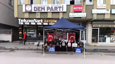 Muş'ta Ailelerin Evlat Nöbeti Devam Ediyor