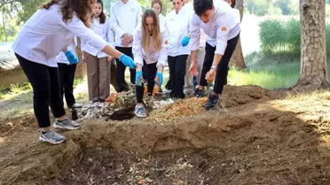 İEÜ Öğrencileri Sürdürülebilir Kompost Üretiyor